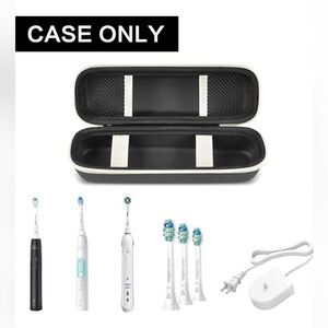 Electric Toothbrush Travel Case - Black
